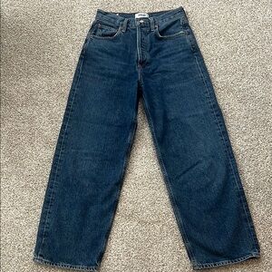 Agolde low slung baggy jean